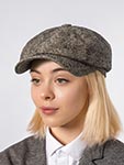 Кепка FREDRIKSON арт. 3047-642/91 (черный / бежевый)